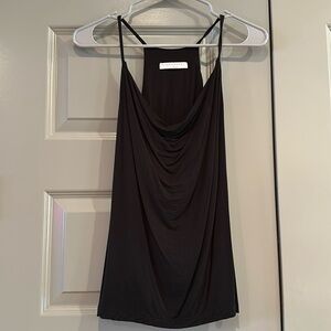 LAST CALL! Susana Monaco for Evereve black cowl neck racer back tank